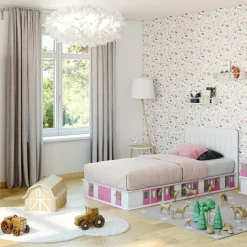 Clearance Lit stable 2 côtés finition laquée (coloris au choix) Lit Junior