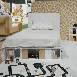 Clearance Lit stable 2 côtés finition laquée (coloris au choix) Lit Junior