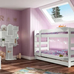 Mathy by bols Lit superposé Dominique double 149 cm coloris au choix (90 x 200 cm)