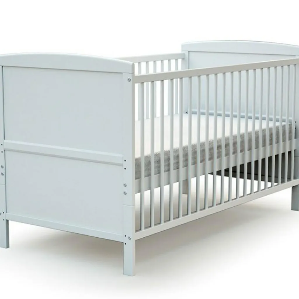 Hot Lit évolutif en bois de hêtre Essentiel blanc (70 x 140 cm) Lit Évolutif