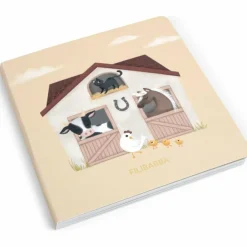 Filibabba Livre bébé A la ferme