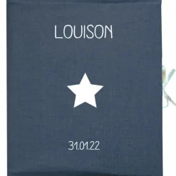 Best Livre de naissance bleu pétrole 88 pages (personnalisable) Livre De Naissance / Album Photo