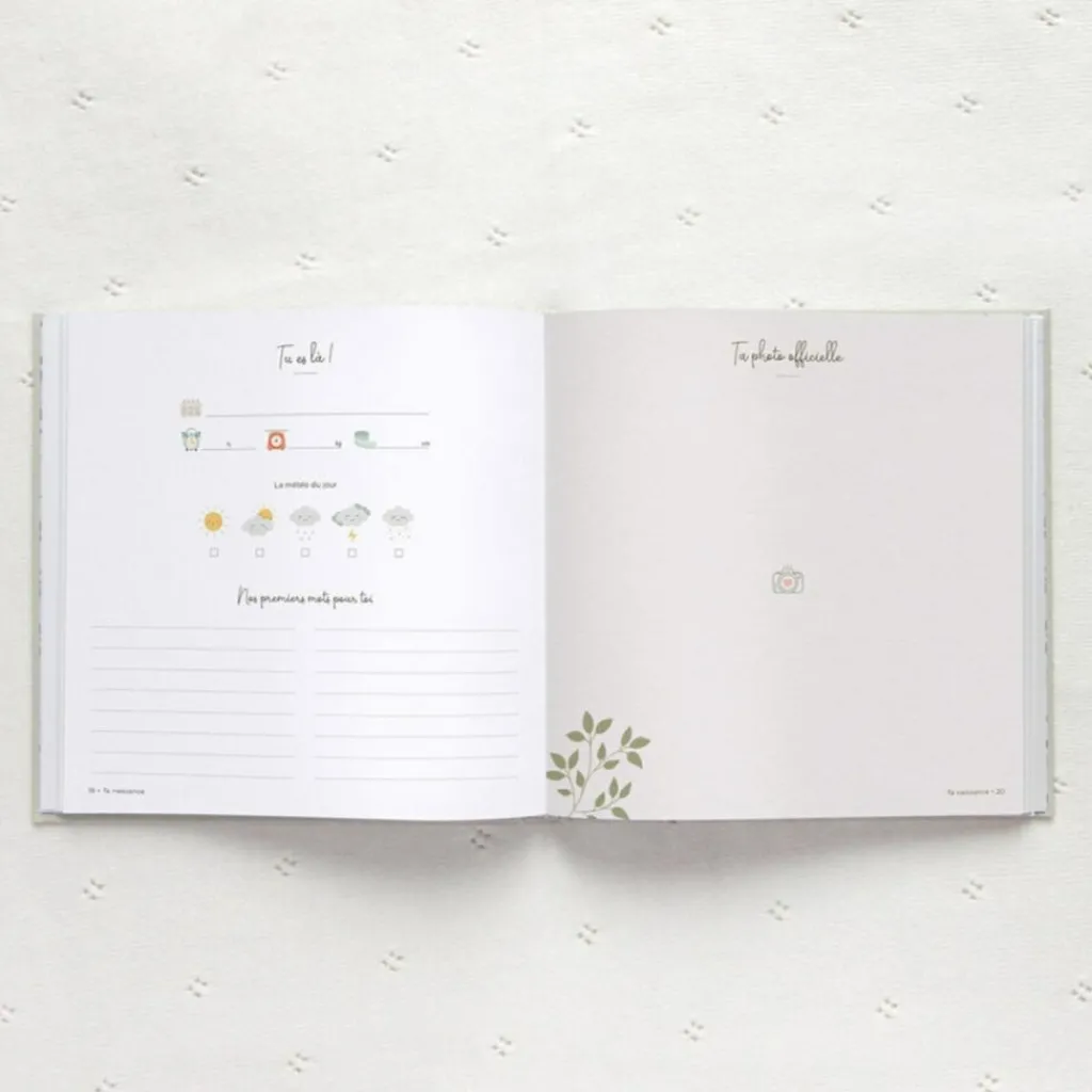 Best Livre Souvenirs de ton enfance, tes 3 premières années Livre De Naissance / Album Photo