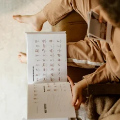 Clearance Livre souvenirs de vacances en lin (112 pages) Livre De Naissance / Album Photo