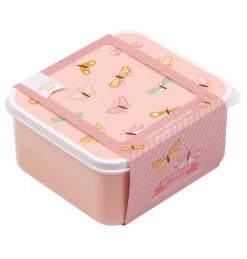 A Little Lovely Company Lot de 4 boîtes à goûter Papillons
