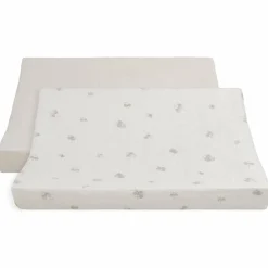 Baby's Only Lot de 2 housses de matelas à langer Tender Linen-Clover (45 x 70 cm)