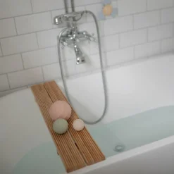 Mushie Lot de 3 jouets sensoriels Nesting Spheres Blush