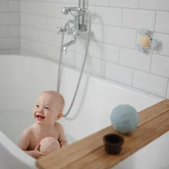 Mushie Lot de 3 jouets sensoriels Nesting Spheres Blush