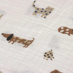 Lässig Lot de 3 langes Little Mateys bleu roi (60 x 60 cm)