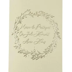 Sale Lot de 10 livrets de messe Jolis Brins vert sauge et or Livret De Messe