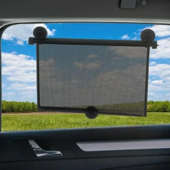 Clearance Lot de 2 pare-soleil enrouleur noir pour voiture Pare-Soleil Voiture