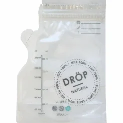 BBLUV Lot de 50 sacs de conservation du lait maternel Dröp