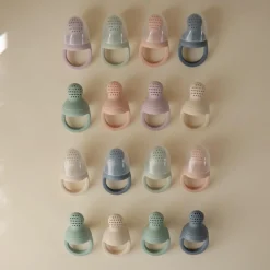 Outlet Lot de 2 sucettes grignoteuses en silicone Soft Lilac Sucette Grignoteuse