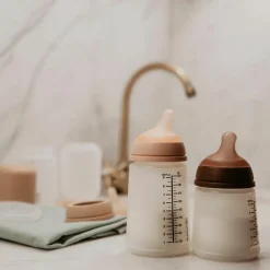 Suavinex Lot de 2 tétines anti-colique pour biberon Zerø.Zerø Débit Moyen - M Light