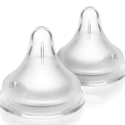 Lansinoh Lot de 2 tétines Natural Wave® spécial allaitement débit rapide