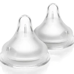 Hot Lot de 2 tétines Natural Wave® spécial allaitement débit très lent Tétine De Biberon