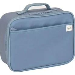 3 sprouts Lunch bag en tissu recyclé Bleu