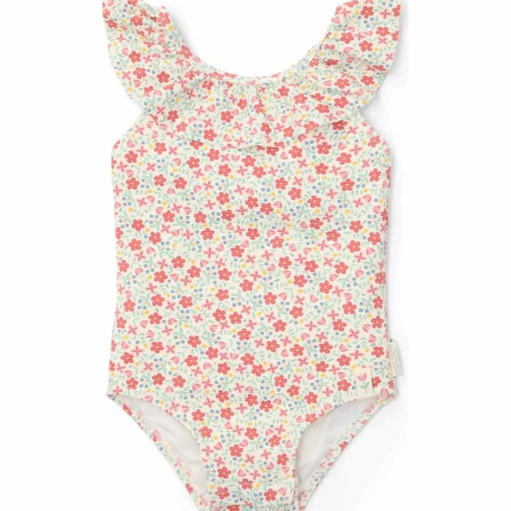 Sale Maillot de bain 1 pièce à volants Sunny Flowers (1-2 ans) Maillot De Bain