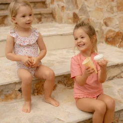 Sale Maillot de bain 1 pièce à volants Sunny Flowers (1-2 ans) Maillot De Bain