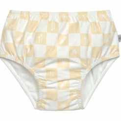 Online Maillot de bain couche Check Pattern vanille et écru (13-18 mois) Maillot De Bain