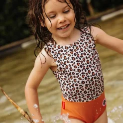 Hello Hossy Maillot de bain Léopard (3-4 ans)