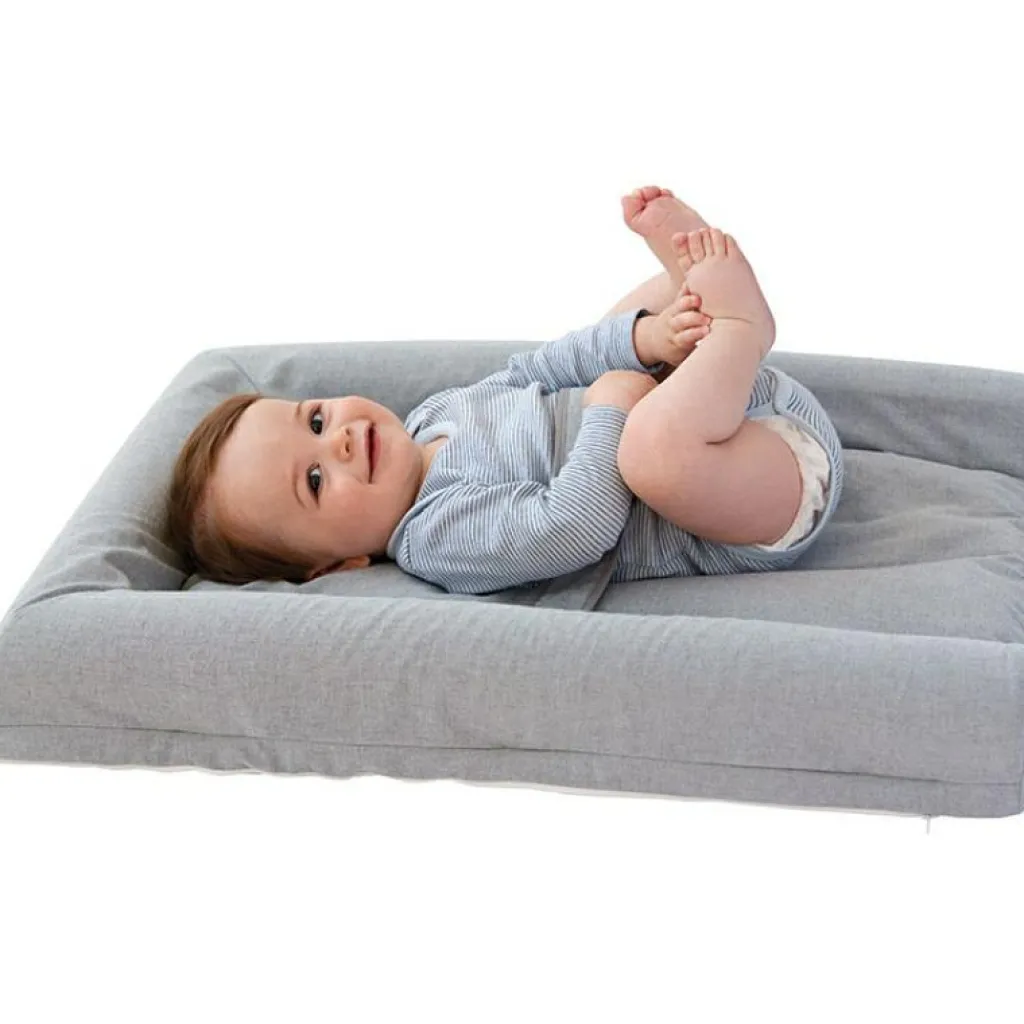Candide Matelas à langer Mat'Confort gris chiné (70 x 50 cm)
