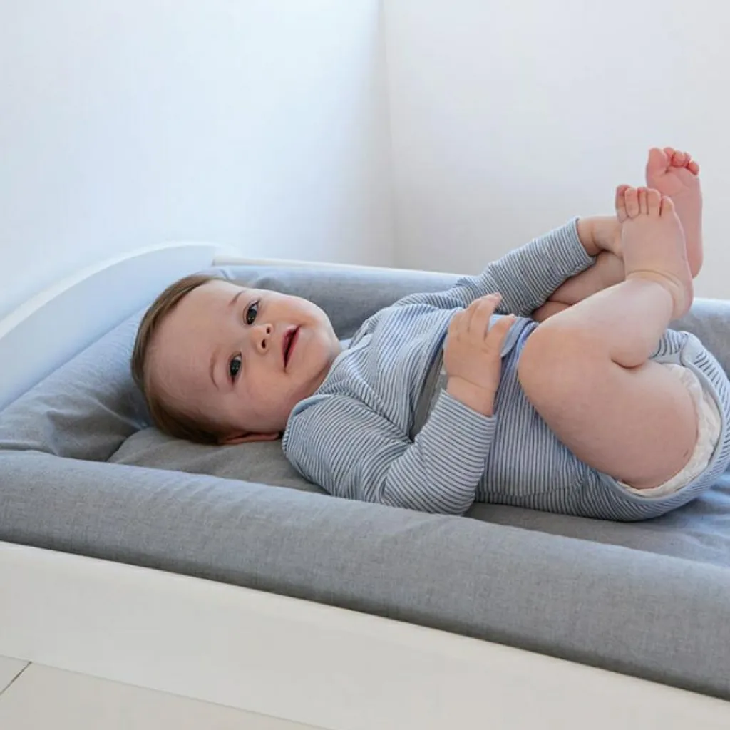 Candide Matelas à langer Mat'Confort gris chiné (70 x 50 cm)