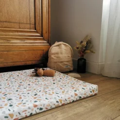 Enfant Candide Matelas de voyage Terrazzo (60 x 120 cm)