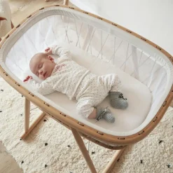 Enfant Charlie Crane Matelas en coco naturel pour berceau Kumi (68 x 40 cm)