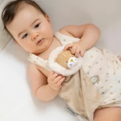 Nattou Mini doudou attache sucette Ernest le Lion (19 cm)