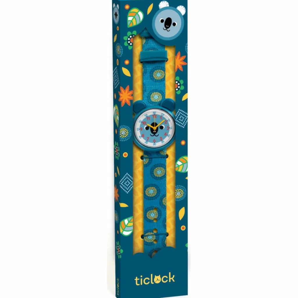 Djeco Montre enfant Ticlock Koala