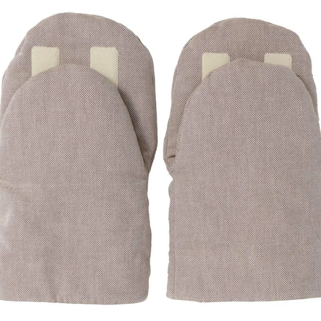 Best Moufles pour poussette en coton bio marron Moufle Pour Poussette