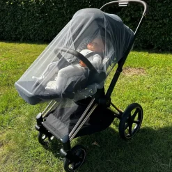 Kaiser Moustiquaire pour poussette bébé MOSKITO PREMIUM dark grey