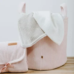 Baby's Only Panier de rangement Sense rose (38 cm)