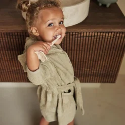 Sale Peignoir Miffy Jacquard Olive Green (1-2 ans) Peignoir