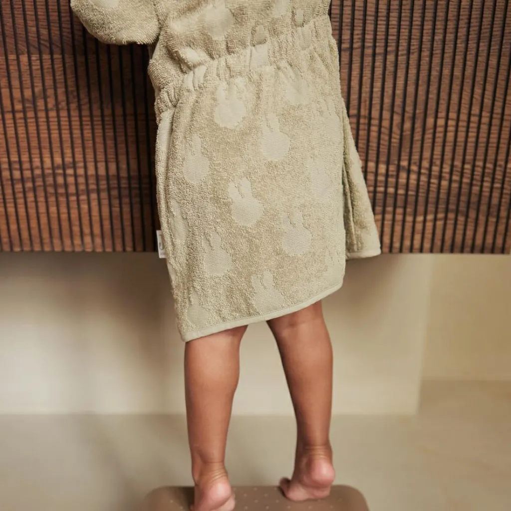 Sale Peignoir Miffy Jacquard Olive Green (1-2 ans) Peignoir