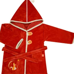 Clearance Peignoir panda roux terracotta personnalisable (2-4 ans) Peignoir
