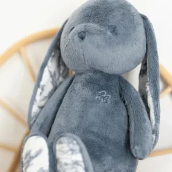 Tartine et Chocolat Peluche Augustin le lapin bleu (25 cm)