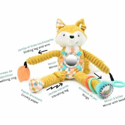 Clearance Peluche d'activités à suspendre Cyranos le Renard Peluche D'Activités