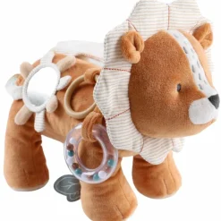 Sale Peluche d'activités Babou en veloudoux caramel (26 cm) Peluche D'Activités