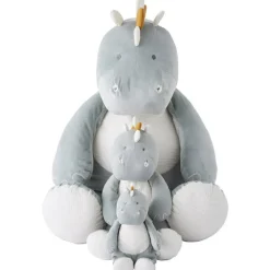 Noukie's Peluche en mousseline bio Stégi le stégosaure TSO (32 cm)