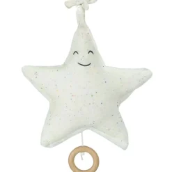 Trois Kilos Sept Peluche musicale à suspendre Bérangère étoile Au Large de Nova (21 cm)