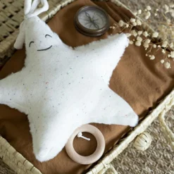 Trois Kilos Sept Peluche musicale à suspendre Bérangère étoile Au Large de Nova (21 cm)