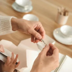 Mon Petit Poids Pendentif Mon Petit Secret personnalisable (argent rhodié)