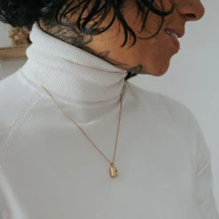 Mon Petit Poids Pendentif personnalisable plaqué or jaune