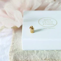 Mon Petit Poids Pendentif personnalisable plaqué or jaune