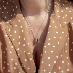 Discount Pendentif personnalisable en argent rhodié Pendentif / Médaille Maman