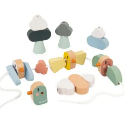 Janod Perles à enfiler Oiseaux Sweet Cocoon (21 pièces)