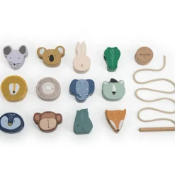 Best Perles en bois à enfiler All Animals Jouet À Encastrer