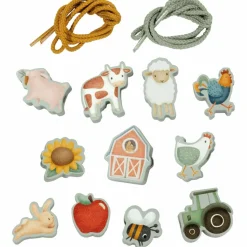 Little Dutch Perles en bois à lacer Little Farm